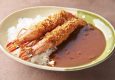 【期間限定】足赤エビフライカレー（ぎゅーぎゅー亭）　